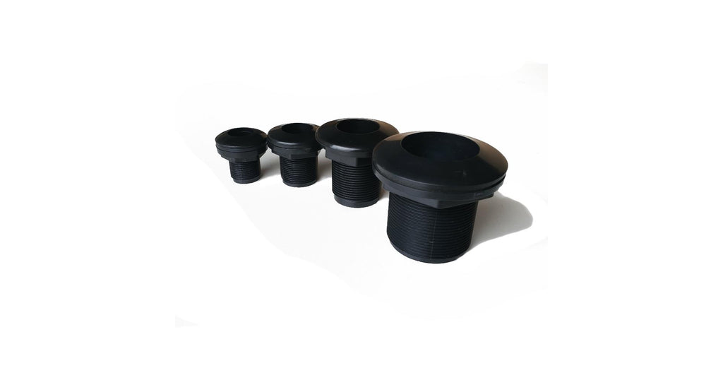 Aquarium Bulkhead Fittings – ABS Slip x Slip | Luna Reef